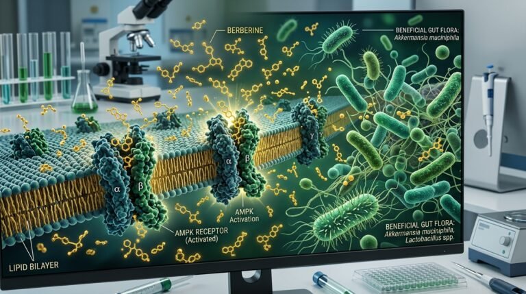 Berberine vs. Conventional Incretin Mimetics: A Biochemical Meta-Review of AMPK Phosphorylation and Gut Microbiome Remodeling