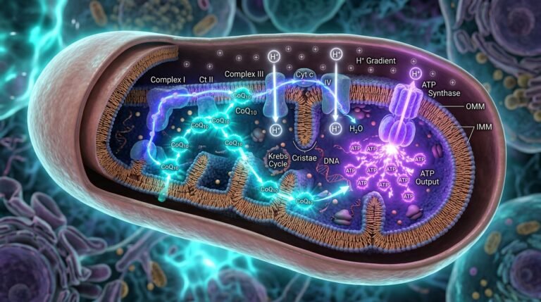 Mitochondrial Nutrient Partitioning: The Synergy of CoQ10, PQQ, and Alpha-Lipoic Acid in Sustaining Midlife Cellular Respiration