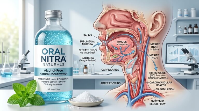 Why Alcohol Mouthwashes Destroy Oral Health: The Nitrate-Nitric Oxide Disruption & The Sublingual Probiotic Protocol